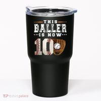 10 Years This Baller Is Now 10 Baseball 10th Birthday Tumbler thumb 0