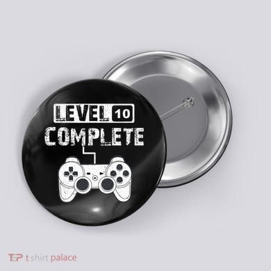 10 year Wedding Anniversary Gift Button
