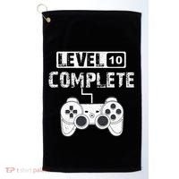 10 year Wedding Anniversary Gift Golf Towel thumb 0