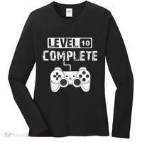 10 year Wedding Anniversary Gift Women's Long Sleeve Shirt thumb 0