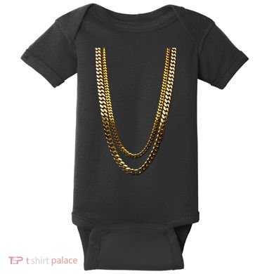 2 Chains Baby Bodysuit