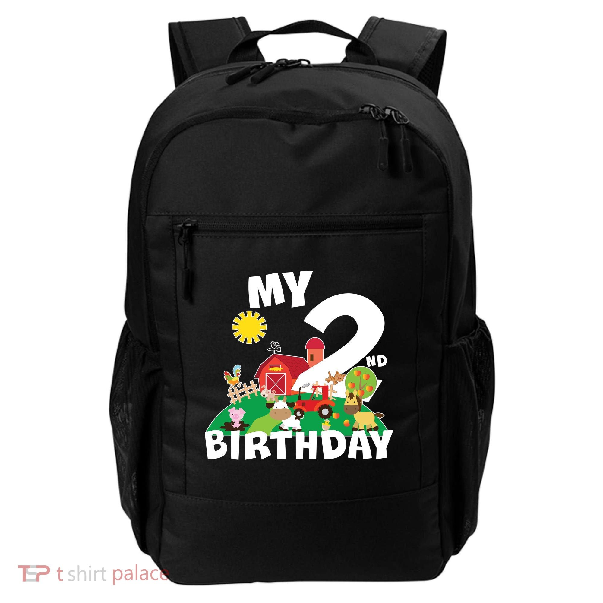 2 Year Old Farm My 2nd Birthday Backpack