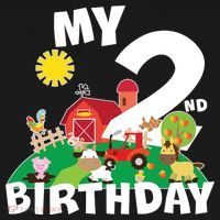 2 Year Old Farm My 2nd Birthday Backpack thumb 2