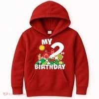 2 Year Old Farm My 2nd Birthday Kids Hoodie thumb 0