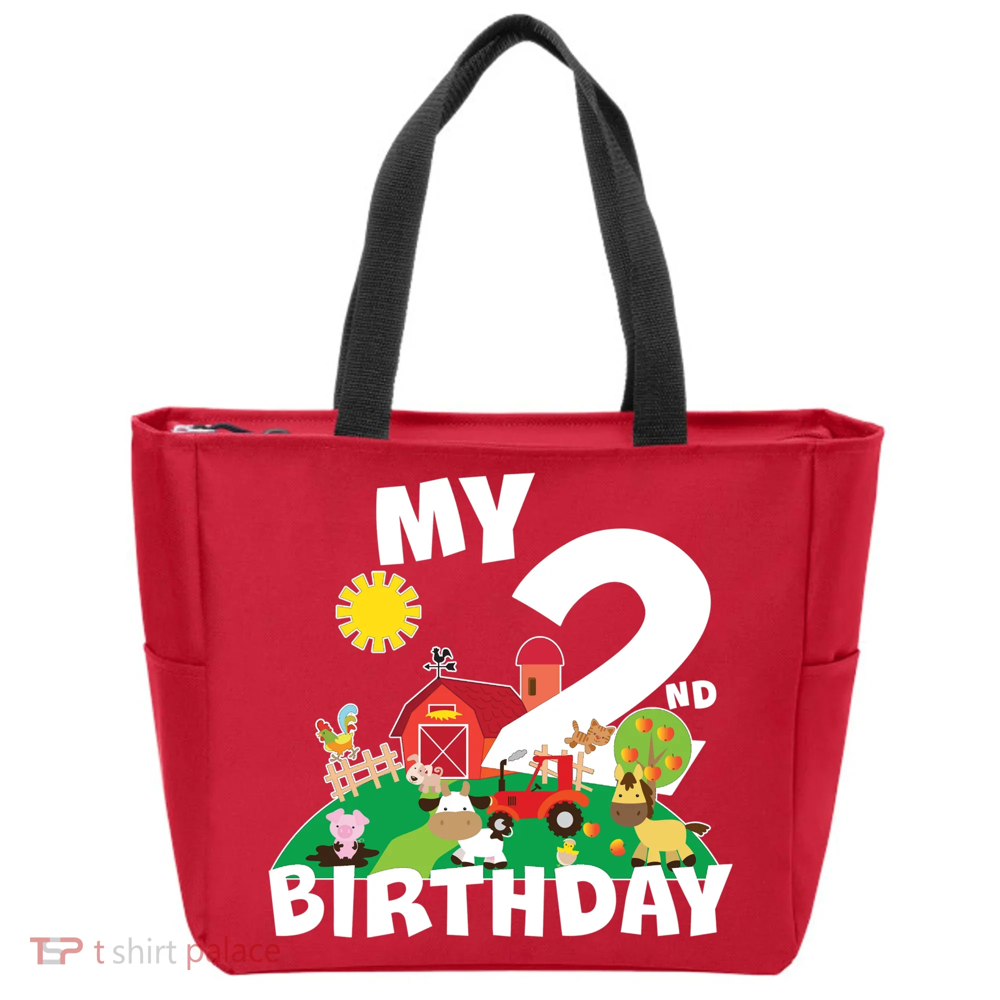 2 Year Old Farm My 2nd Birthday Tote Bag