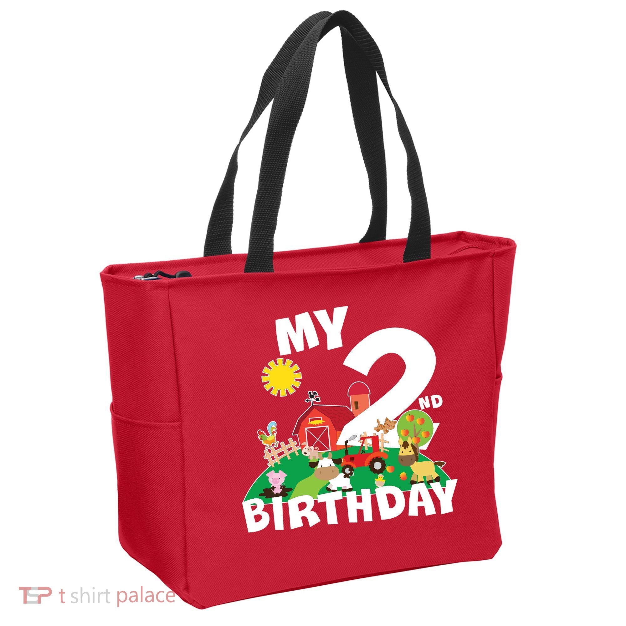 2 Year Old Farm My 2nd Birthday Tote Bag
