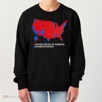 2020 Election Electoral Map Pro Trump Women's Sweatshirt thumb 0