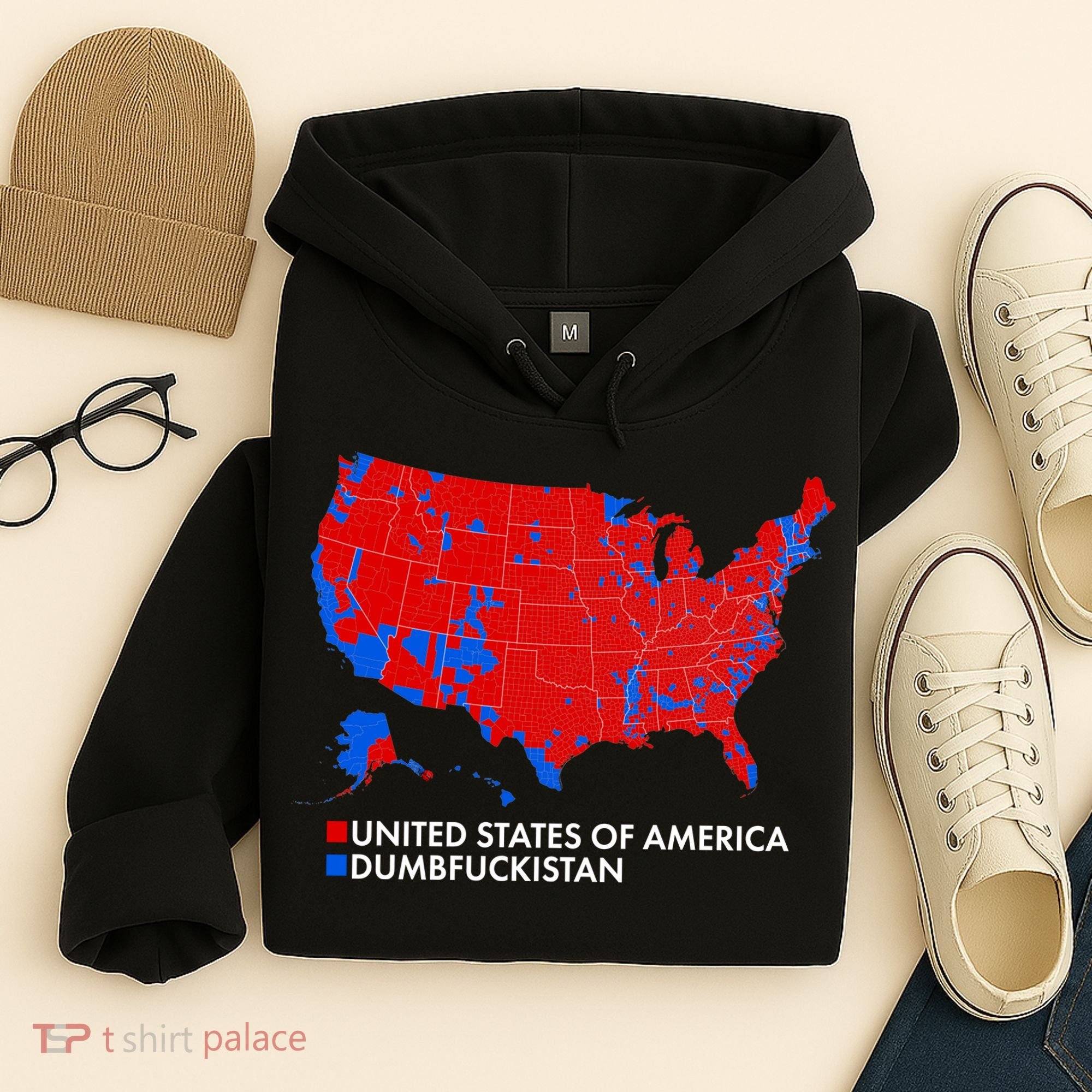 2020 Election Electoral Map Pro Trump Hoodie