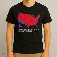 2020 Election Electoral Map Pro Trump T-Shirt thumb 3