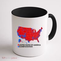 2020 Election Electoral Map Pro Trump Coffee Mug thumb 1