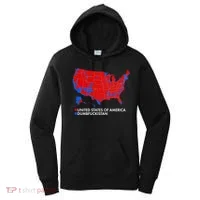 2020 Election Electoral Map Pro Trump Women's Hoodie thumb 0