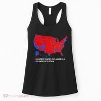 2020 Election Electoral Map Pro Trump Women's Tank Top thumb 0