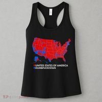 2020 Election Electoral Map Pro Trump Women's Tank Top thumb 3