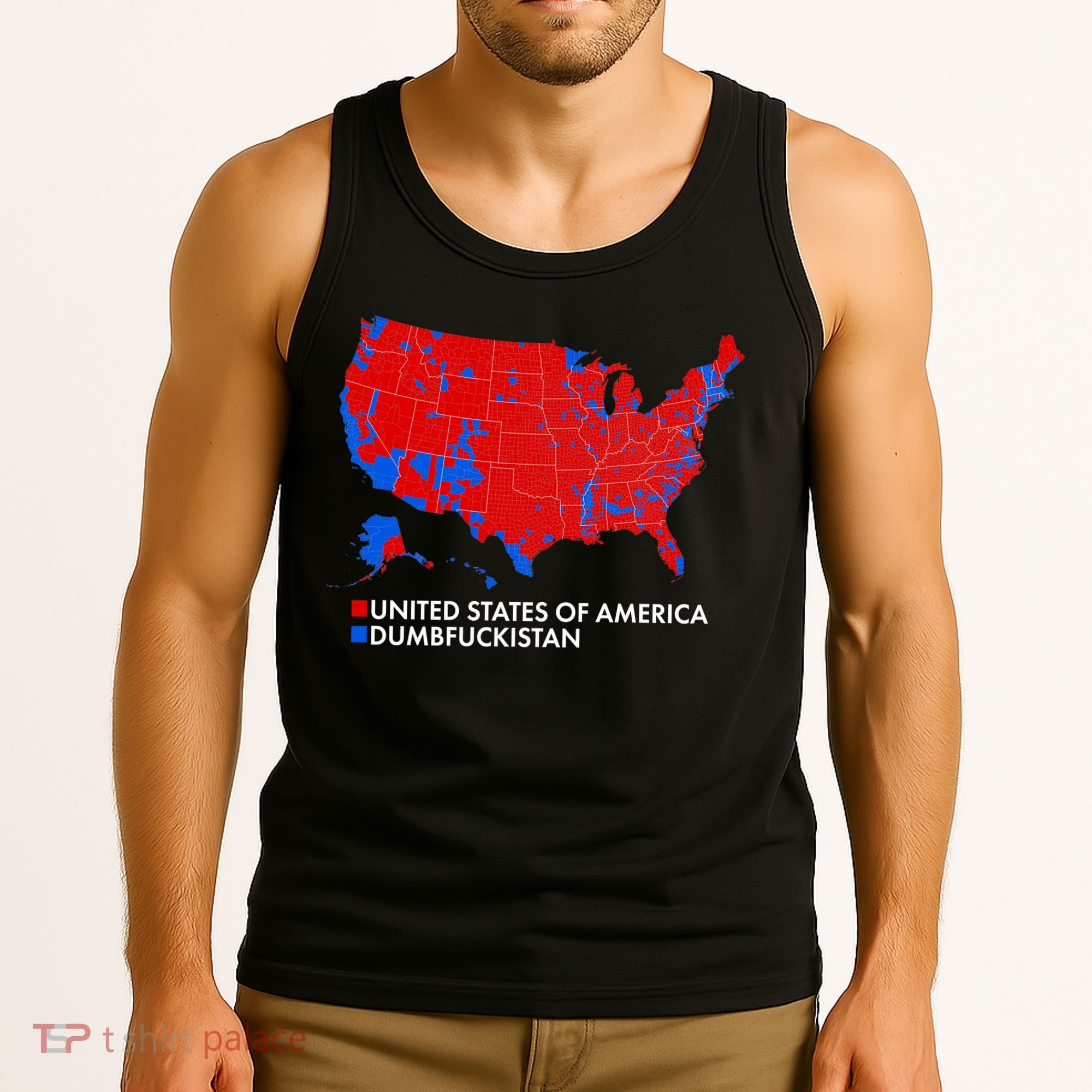 2020 Election Electoral Map Pro Trump Tank Top