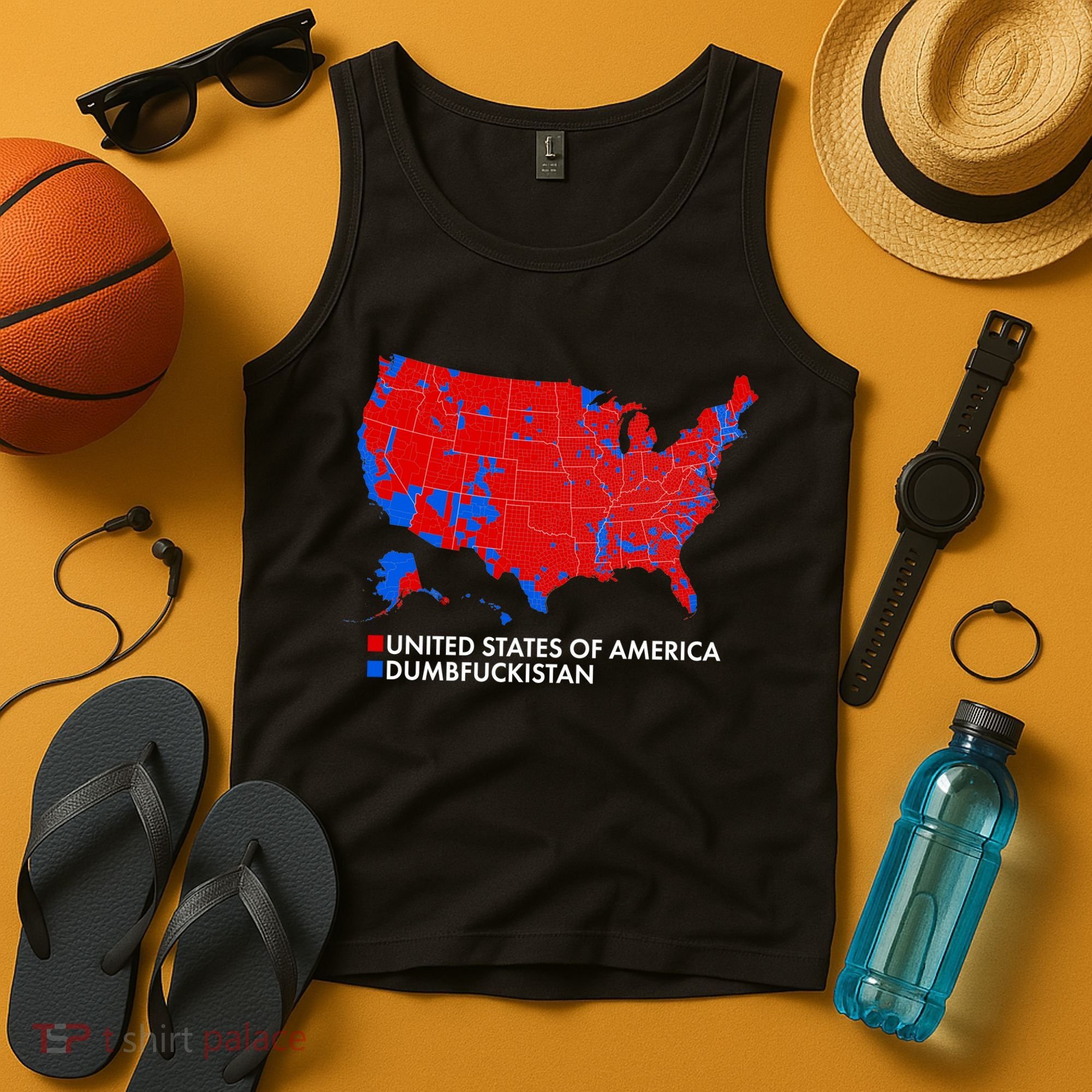 2020 Election Electoral Map Pro Trump Tank Top