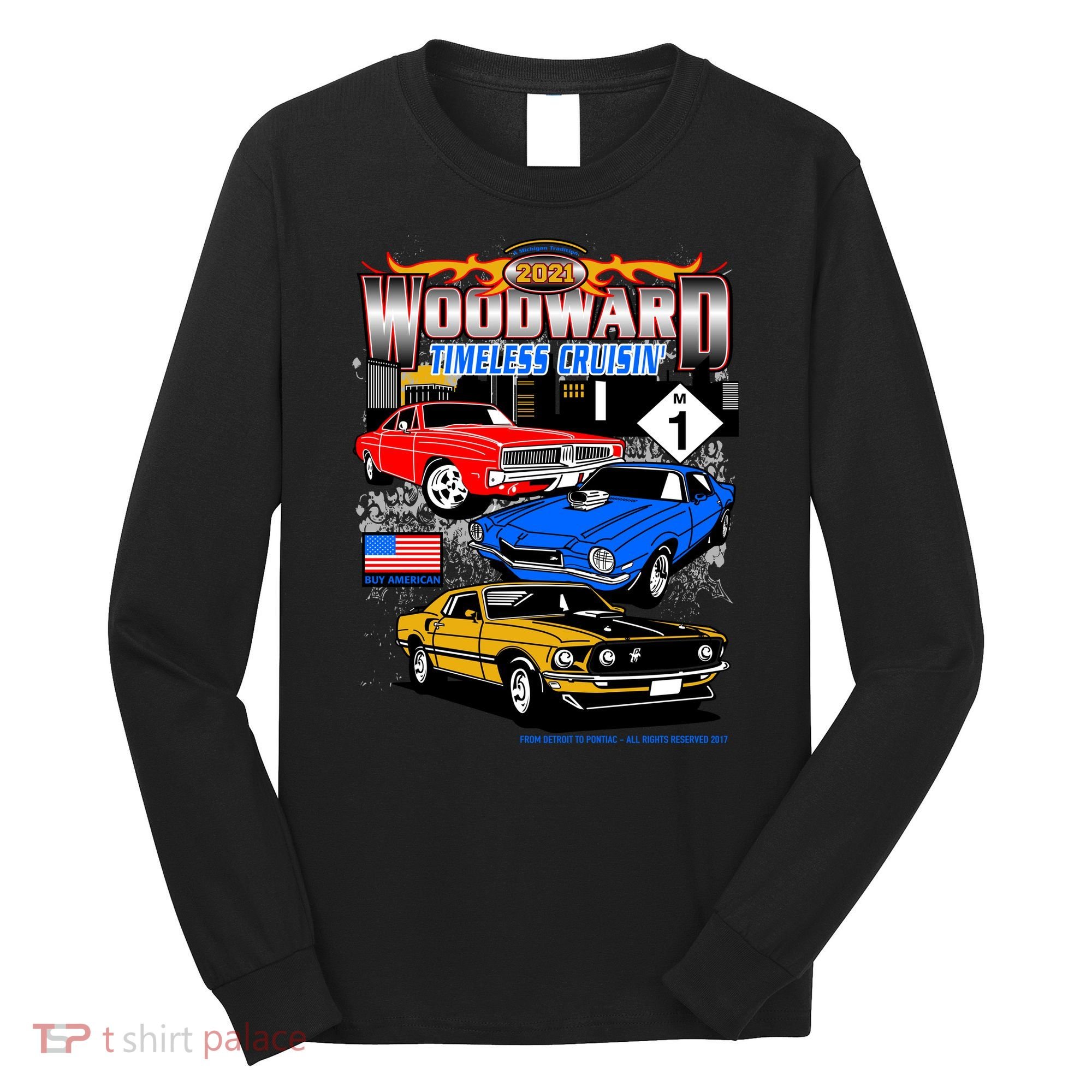 2021 Woodward Timeless Muscle Long Sleeve Shirt