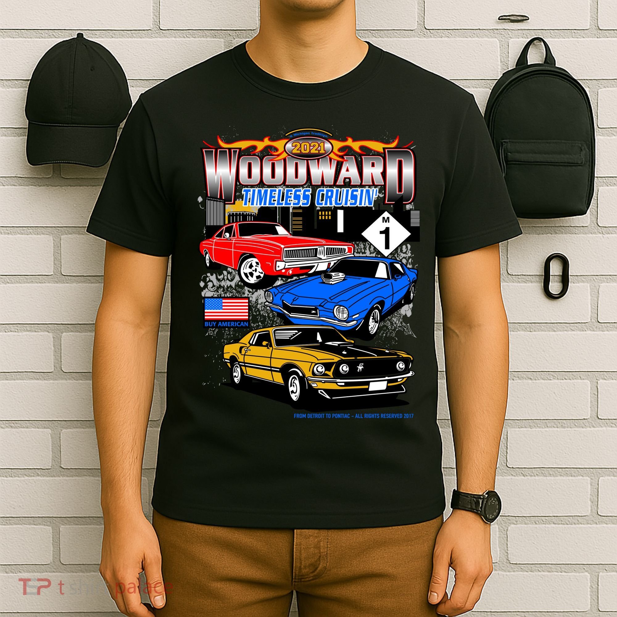 2021 Woodward Timeless Muscle T-Shirt