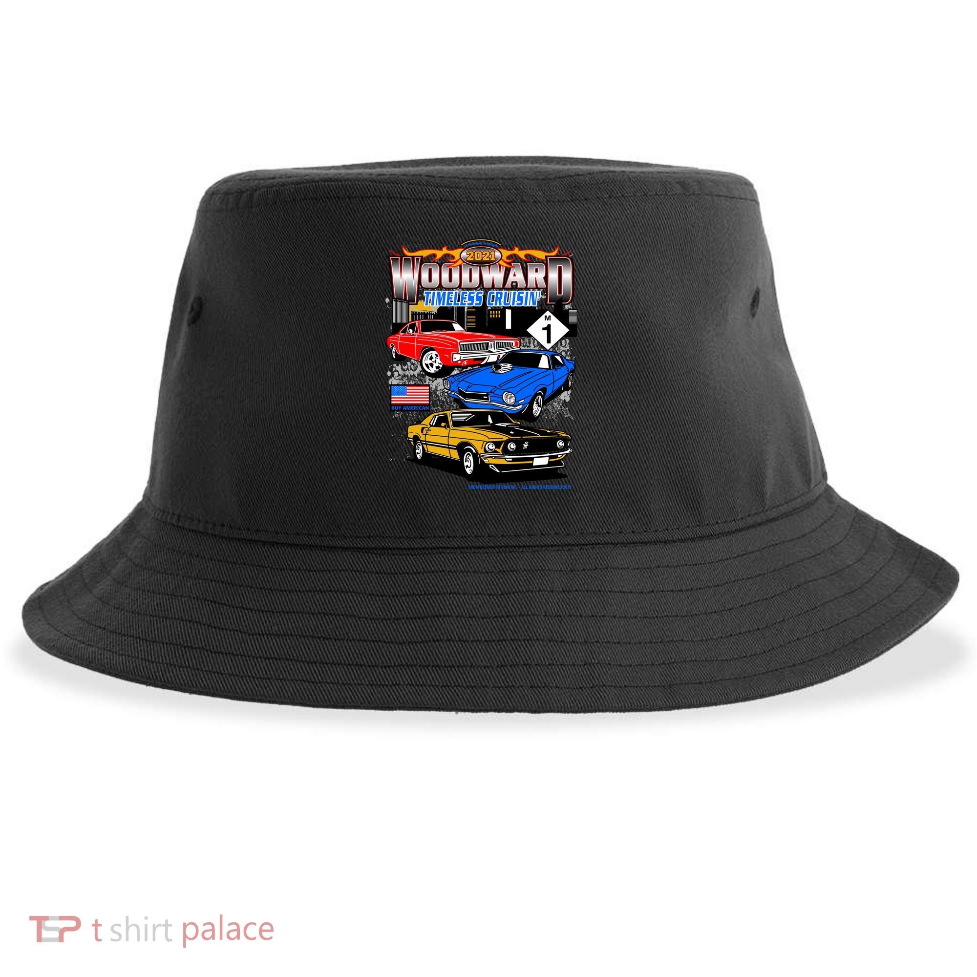 2021 Woodward Timeless Muscle Sustainable Bucket Hat