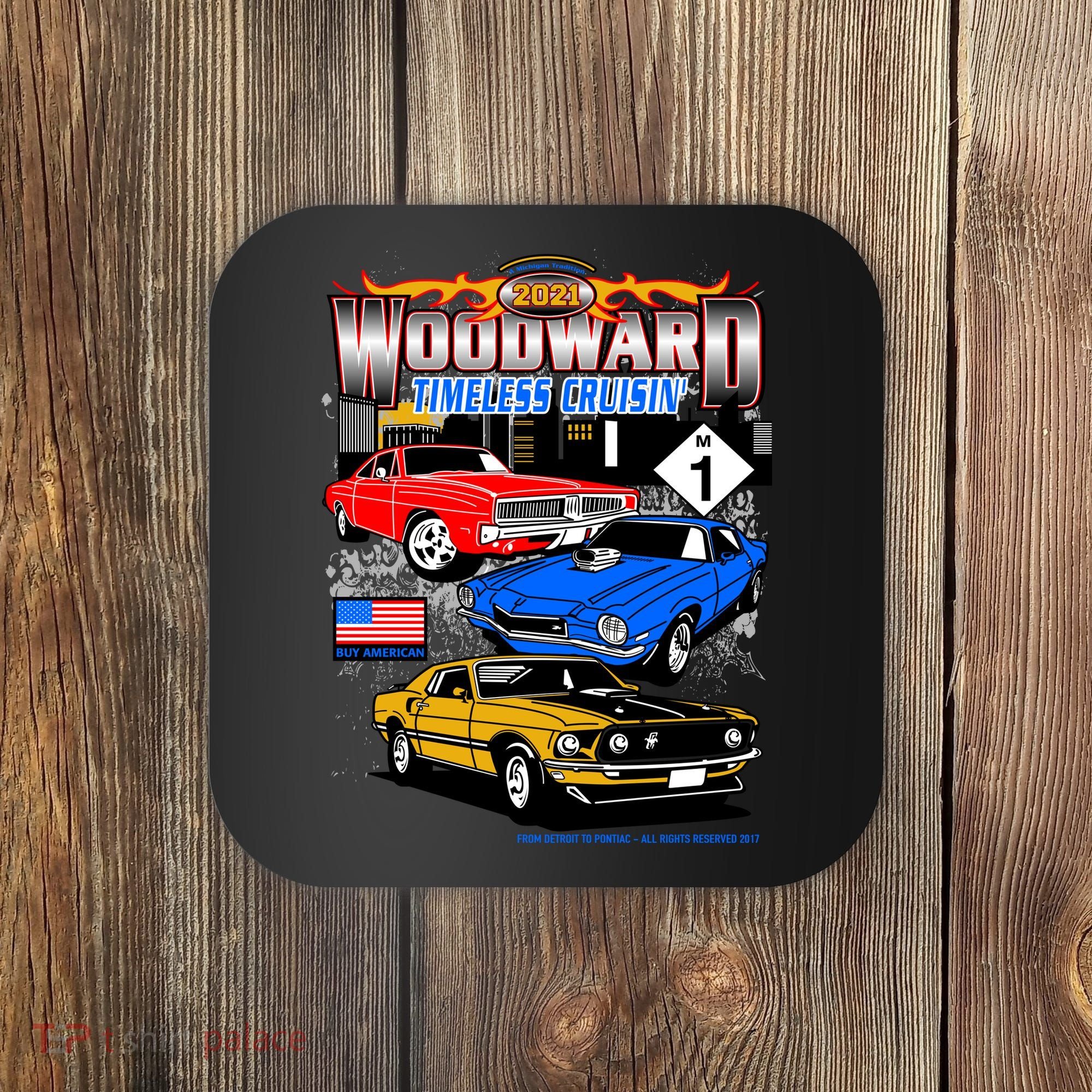 2021 Woodward Timeless Muscle Coaster