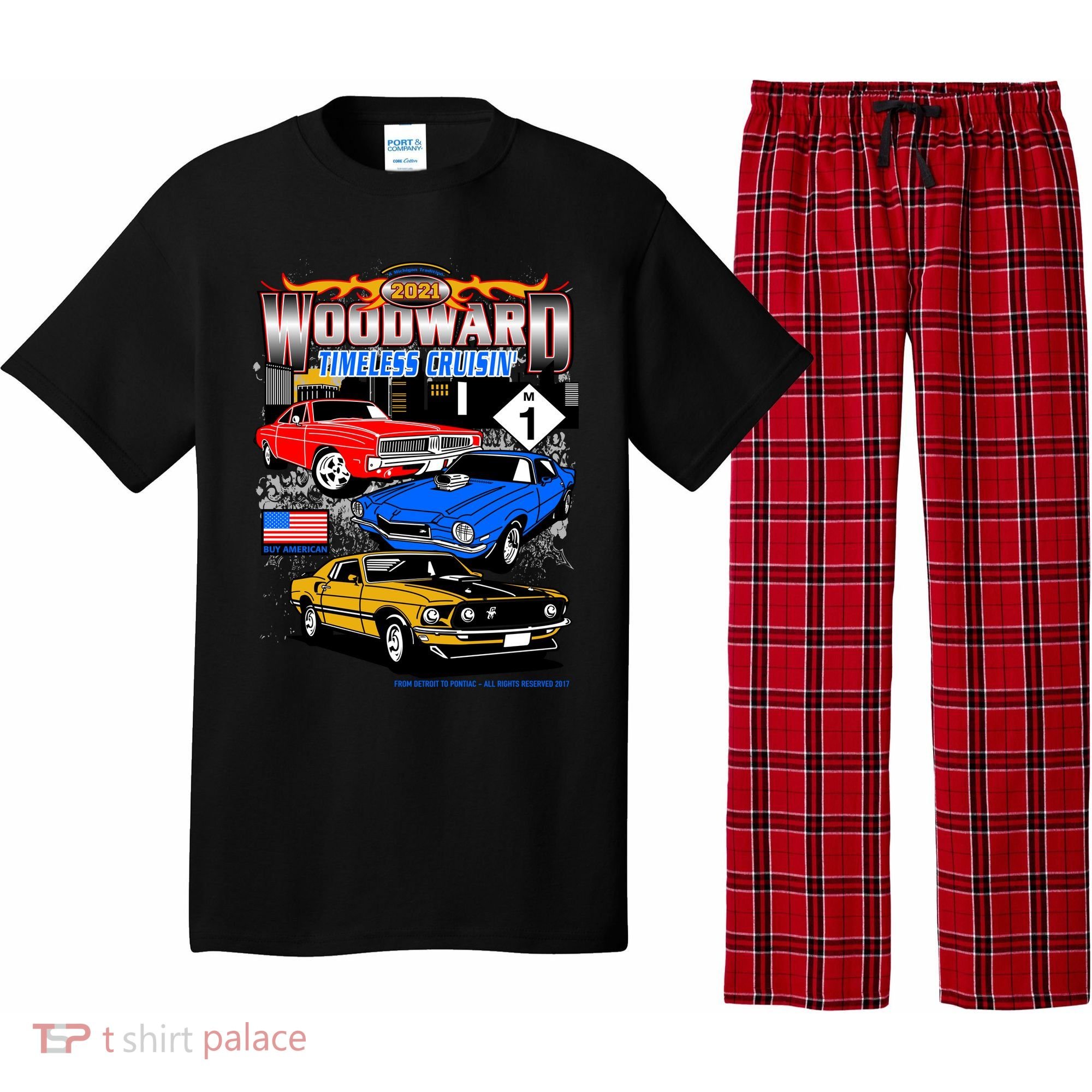 2021 Woodward Timeless Muscle Pajama Set