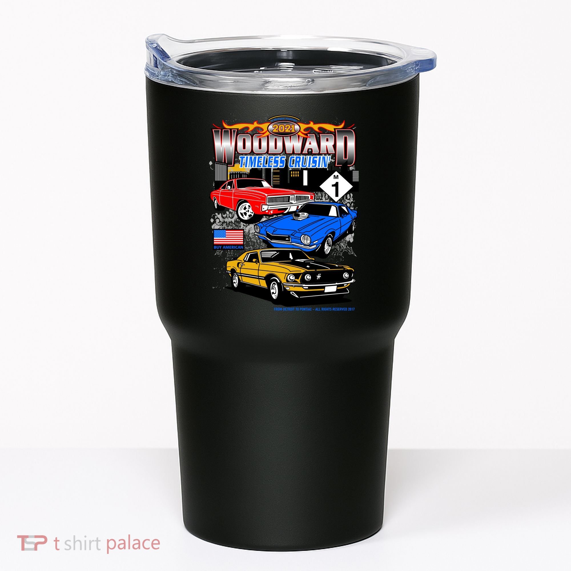 2021 Woodward Timeless Muscle Tumbler