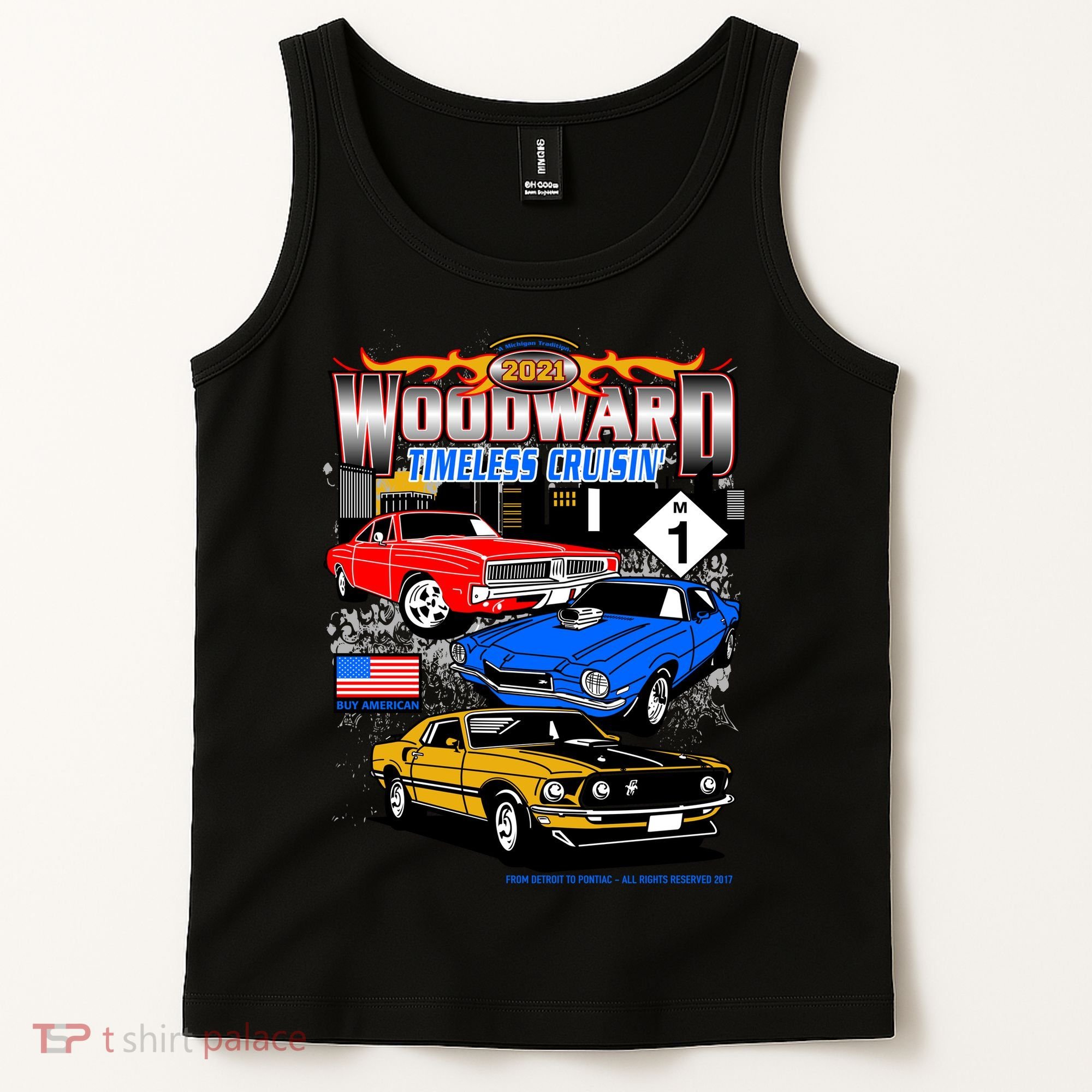 2021 Woodward Timeless Muscle Tank Top