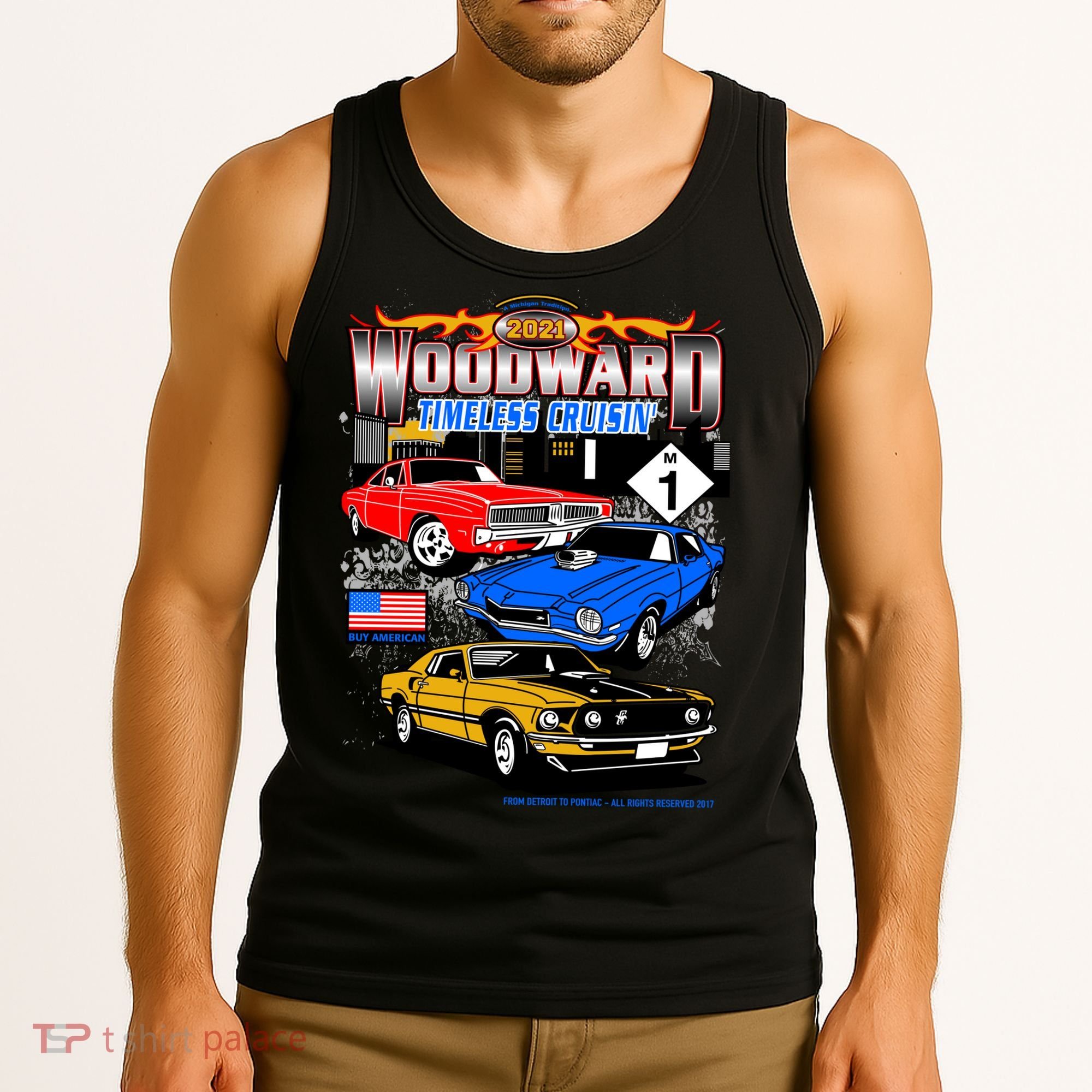 2021 Woodward Timeless Muscle Tank Top