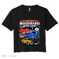 2021 Woodward Timeless Muscle Women's Crop Top Tee thumb 0