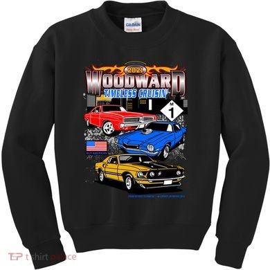 2021 Woodward Timeless Muscle Kids Sweatshirt