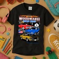 2021 Woodward Timeless Muscle Kids T-Shirt thumb 3