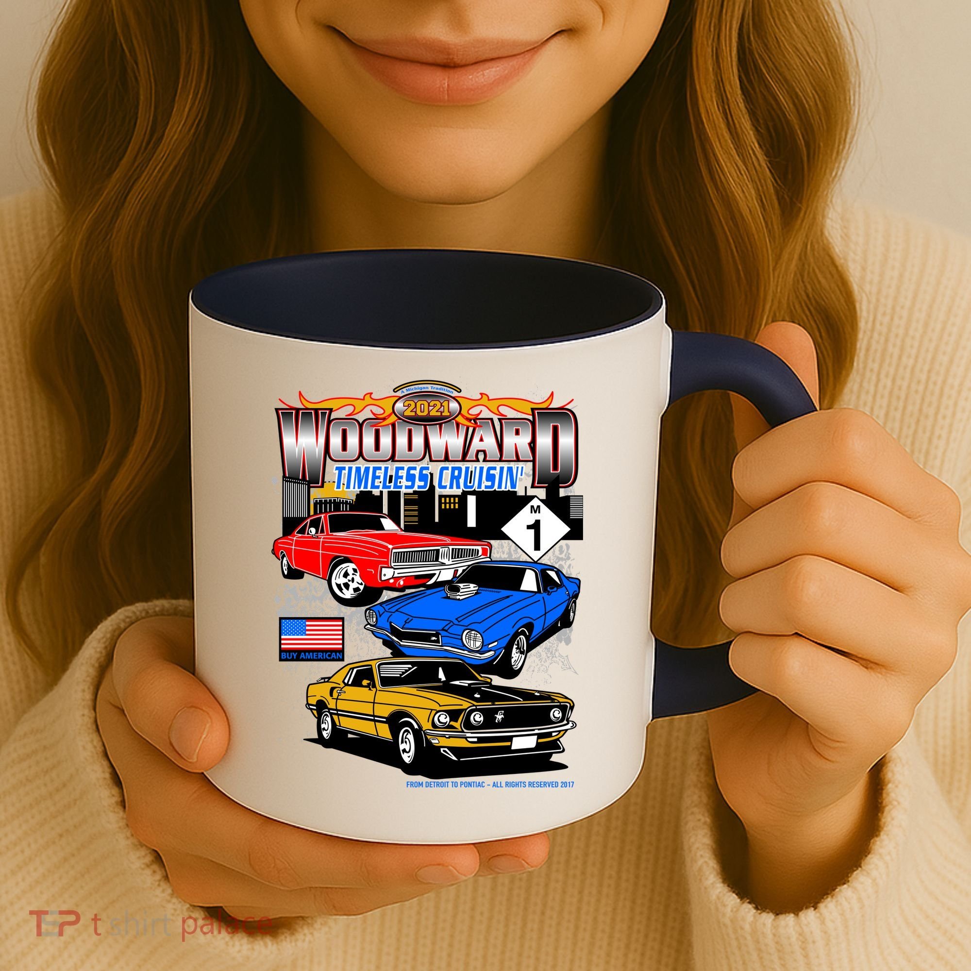 2021 Woodward Timeless Muscle Coffee Mug