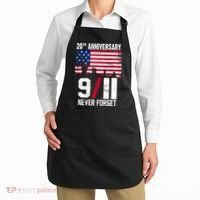 20th Anniversary Never Forget 9/11 September 11th Apron thumb 2
