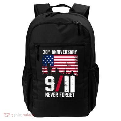 20th Anniversary Never Forget 9/11 September 11th Backpack