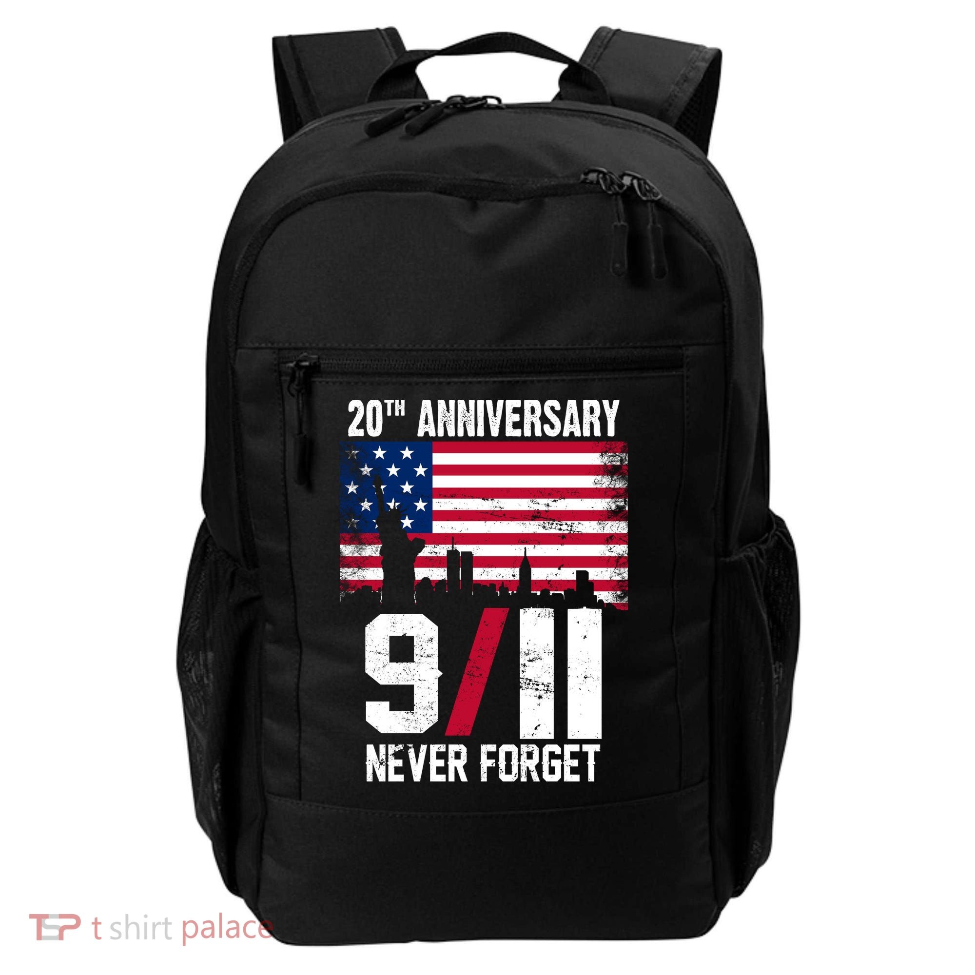 20th Anniversary Never Forget 9/11 September 11th Backpack