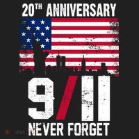 20th Anniversary Never Forget 9/11 September 11th Beanie thumb 2