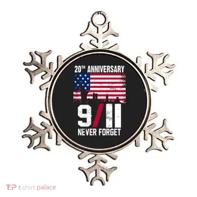 20th Anniversary Never Forget 9/11 September 11th Ornament
