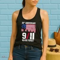 20th Anniversary Never Forget 9/11 September 11th Women's Tank Top thumb 2