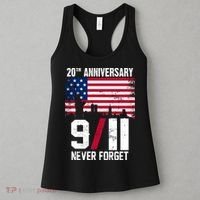 20th Anniversary Never Forget 9/11 September 11th Women's Tank Top thumb 3