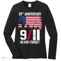 20th Anniversary Never Forget 9/11 September 11th Women's Long Sleeve Shirt thumb 0