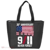 20th Anniversary Never Forget 9/11 September 11th Tote Bag thumb 0