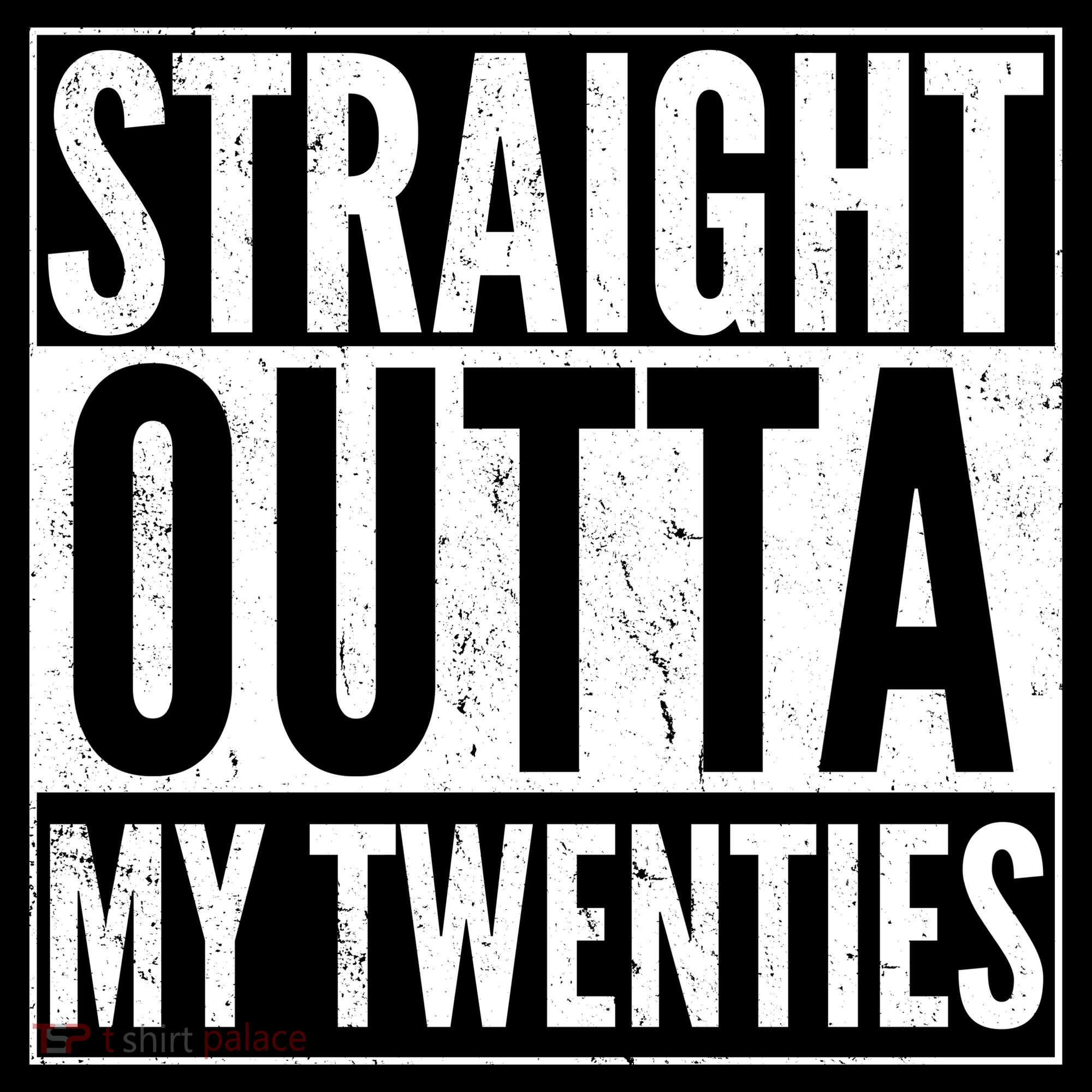 20th Birthday - Straight Outta My Twenties Women's Tank Top