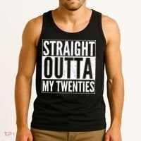 20th Birthday - Straight Outta My Twenties Tank Top thumb 3