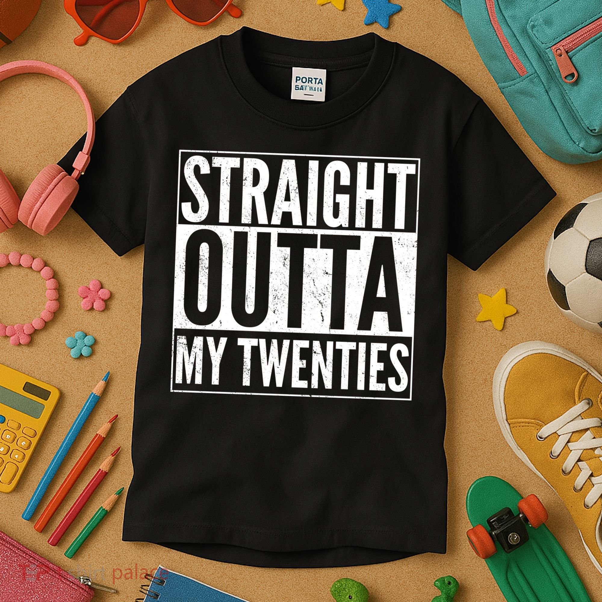 20th Birthday - Straight Outta My Twenties Kids T-Shirt