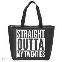 20th Birthday - Straight Outta My Twenties Tote Bag thumb 0