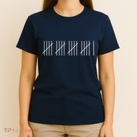 21 Twenty-One Years Old 21st Birthday Lines T-Shirt thumb 4