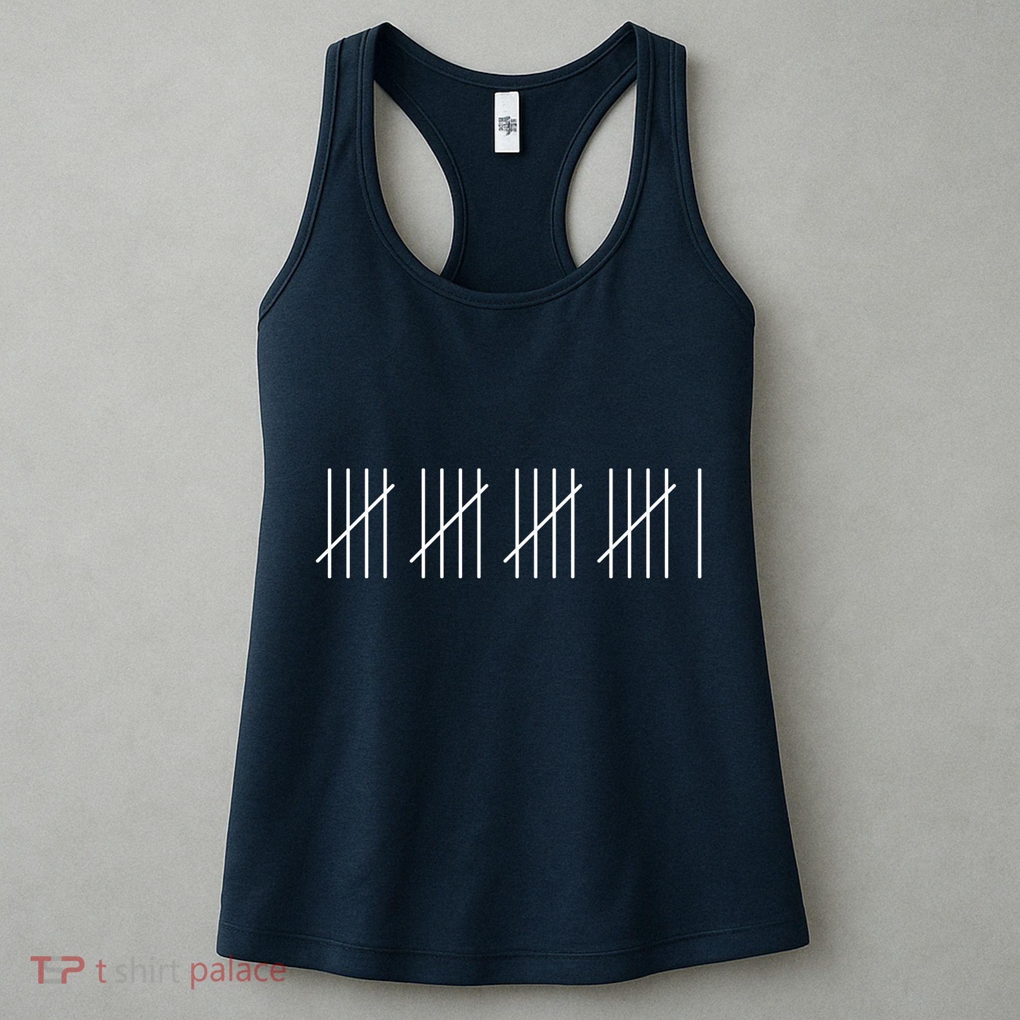 21 Twenty-One Years Old 21st Birthday Lines Women's Tank Top