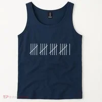 21 Twenty-One Years Old 21st Birthday Lines Tank Top thumb 2