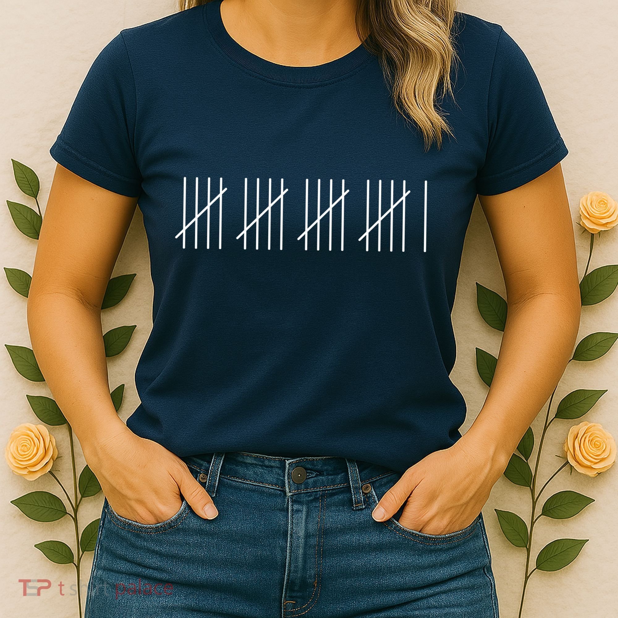 21 Twenty-One Years Old 21st Birthday Lines Women's T-Shirt
