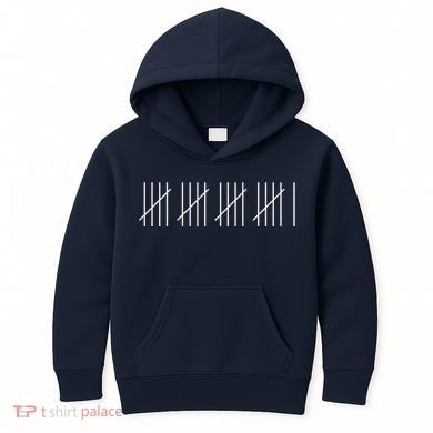 21 Twenty-One Years Old 21st Birthday Lines Kids Hoodie