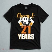 21st Birthday Cheers & Beers To 21 Years T-Shirt thumb 5